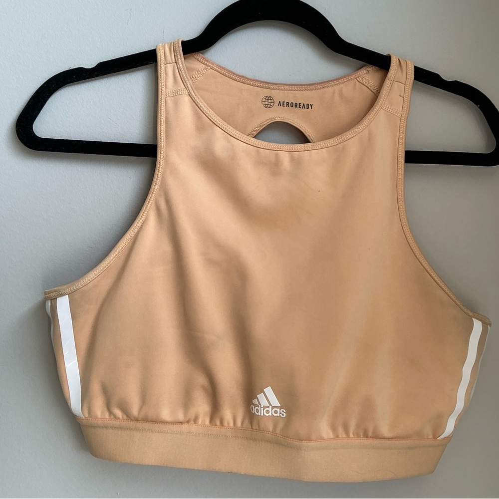 Adidas Aeroready Racerback Sports Bra – Women’s Large